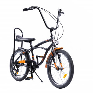 BICICLETA ORAS PEGAS STRADA MINI 7S NEGRU - Img 3