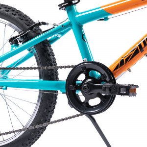 Bicicleta MTB Copii Pegas Mini Drumet 20'' Portocaliu Turcoaz - Img 4