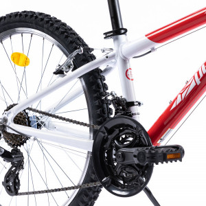 Bicicleta MTB Copii Pegas Mini Drumet 24'' Rosu Alb - Img 5