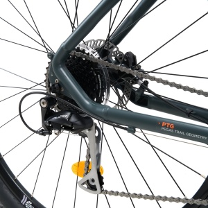 Bicicleta MTB Pegas DRUMET M 29'' Gri Titan / Portocaliu Vulcan 2025 - Img 8