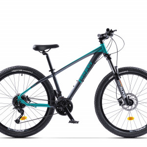 Bicicleta MTB Pegas DRUMET XS 27.5'' GRI TURCOAZ