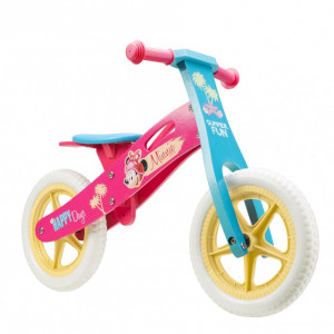 Bicicleta fara pedale, Seven-Minnie, Roz/Albastru