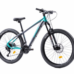 Bicicleta MTB Pegas DRUMET XS 27.5'' GRI TURCOAZ - Img 2