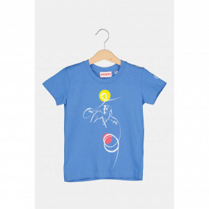 TSHIRT CASUAL C CAL PEGAS AZURE