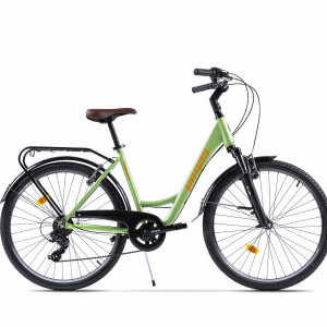 Bicicleta Oras Pegas Comoda Verde Fistic ( AL)