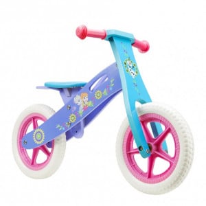 Bicicleta fara pedale Seven-Frozen, Mov/Albastru