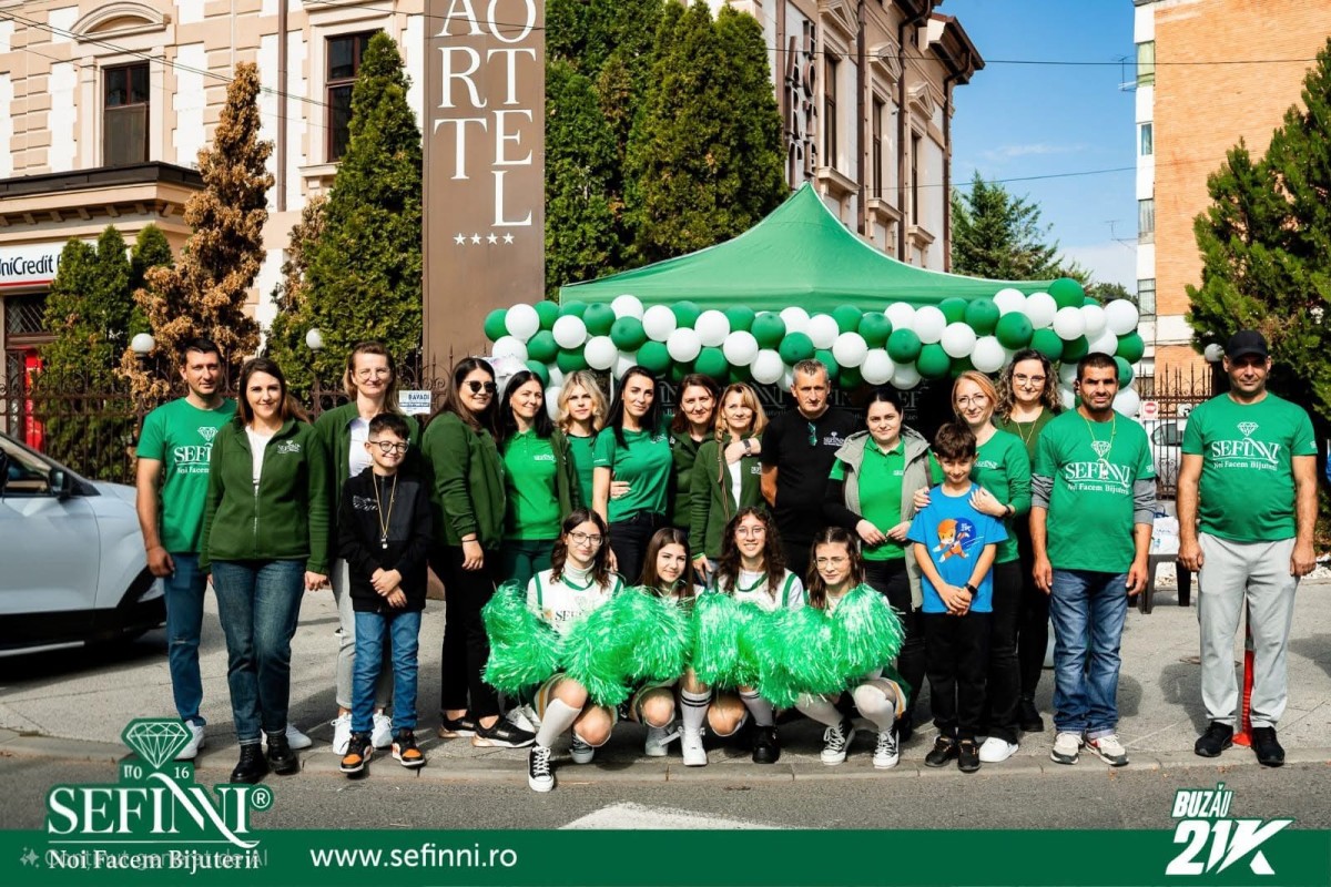 Sefinni, alături de comunitate la Semimaratonul Buzău 21K