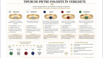 Verighete cu pietre prețioase – eleganță, simbol și personalitate în alegerea perfectă