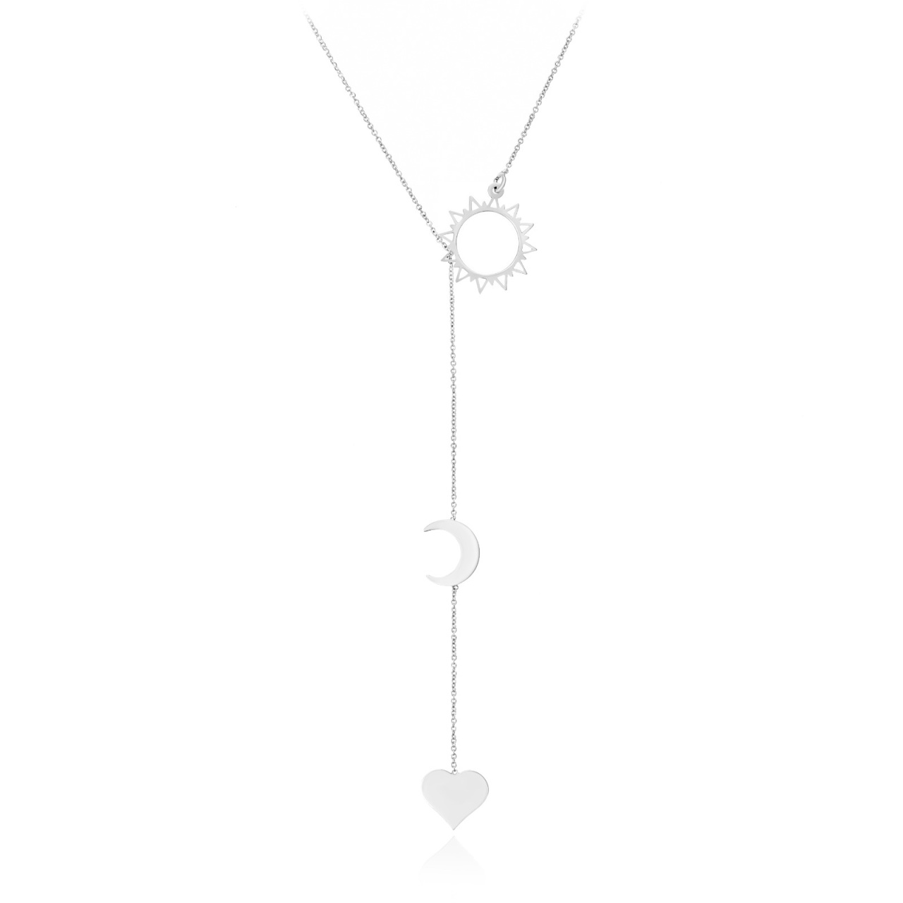 Colier Sun Moon Love din Argint 925