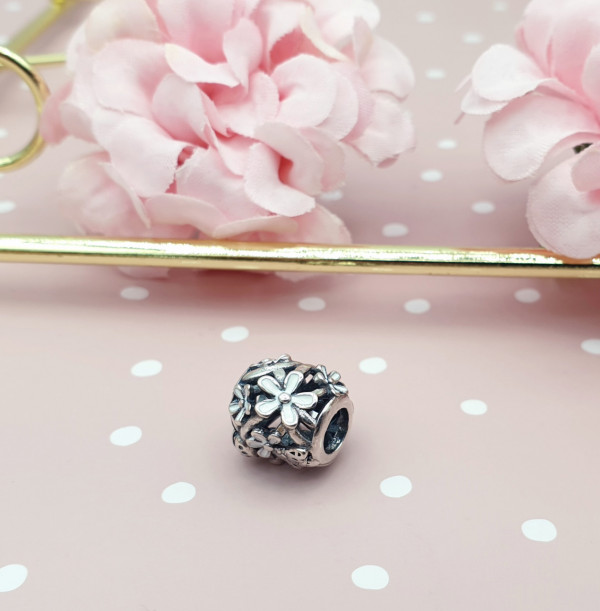 Charm din Argint 925 2.5g - Floricele