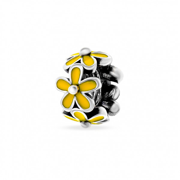 Charm din Argint 925 Flower Circle 2.03g