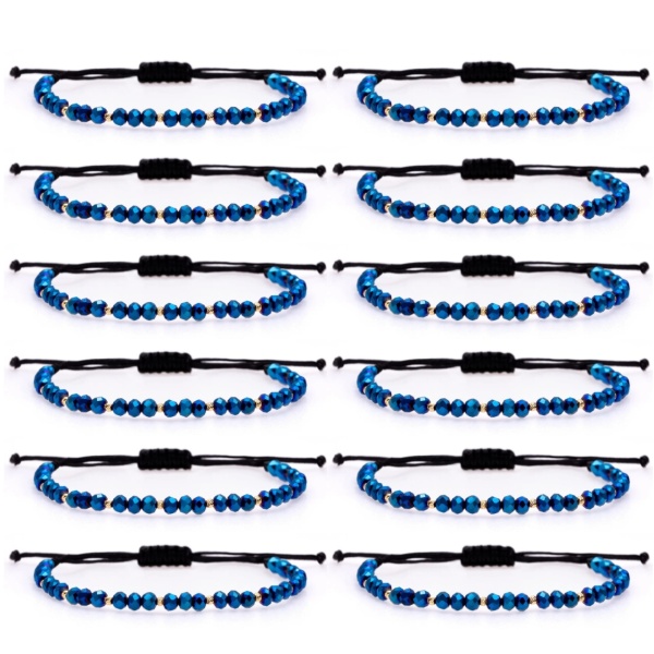 Engross Pachet 10 brățări Trios cu 10 bile din aur 14K