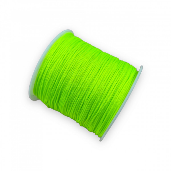 Rola snur 100m x 0.8mm - verde neon