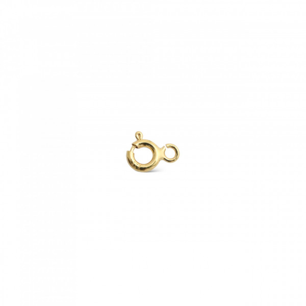 Inchizatoare 5mm din argint placat cu aur
