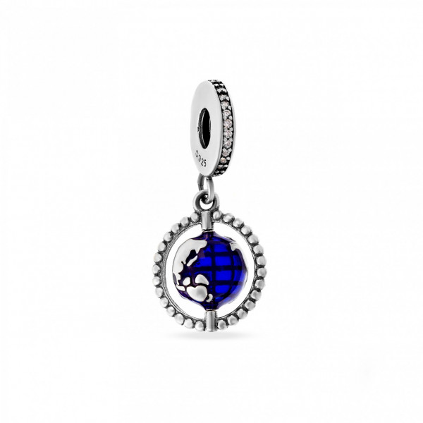 Charm din Argint 925 Around The World 5.1g
