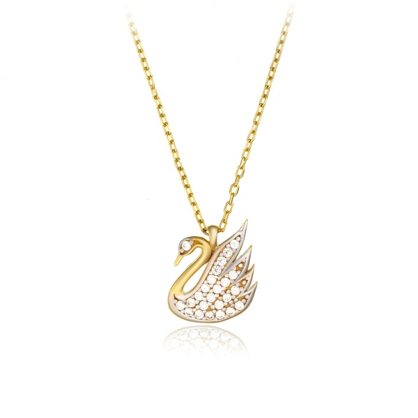 Colier Lebada din Aur 14K 2.59g