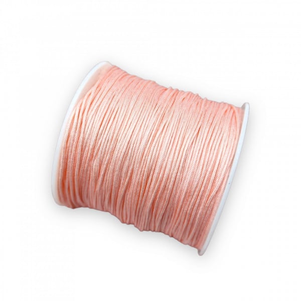 Rola snur 100m x 0.8mm - roz moonstone