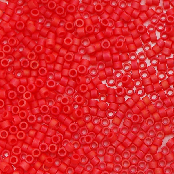 Miyuki Delica Opaque Light Cranberry Matted 5gr 11/0