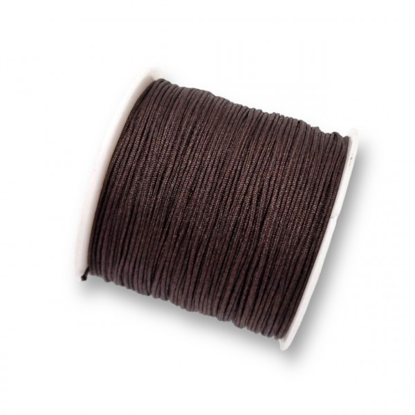 Rola snur 45m x 0.8mm - maro inchis