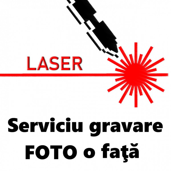 Serviciu personalizare LASER - fotogravura / piesa