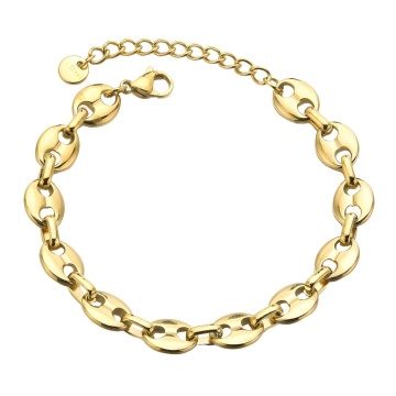 Bratara Milano din Inox placata cu AUR 18K