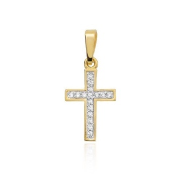 Cercei Aur 14K cu Diamante Naturale 0.08 ct