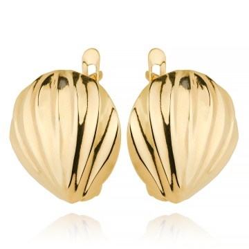 Cercei Aur 14k cu Scoica
