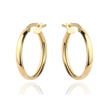 Cercei Creole Aur 14k, 3.7 cm