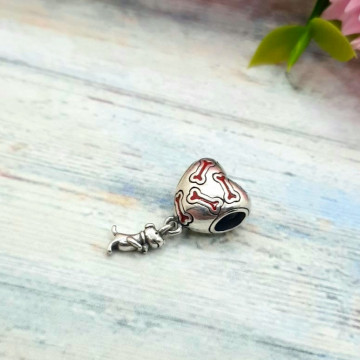 Charm din Argint 925 2.4g - Catelus