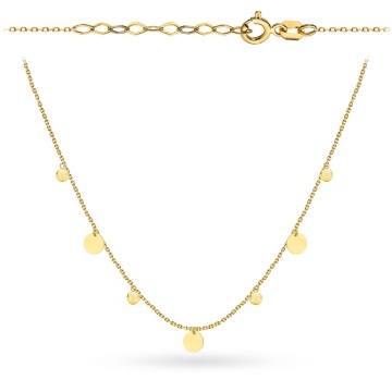 Colier Aur 14k cu Banuti