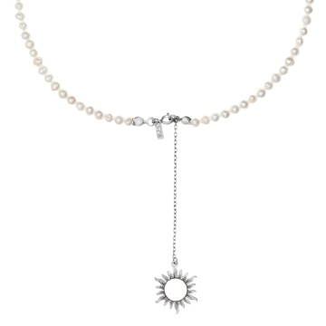 Colier Sun Pearl din Argint 925 cu Perle de Cultură