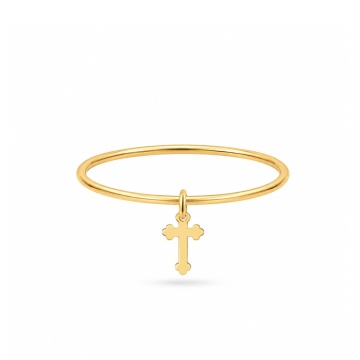 Inel Cross din AUR 14K