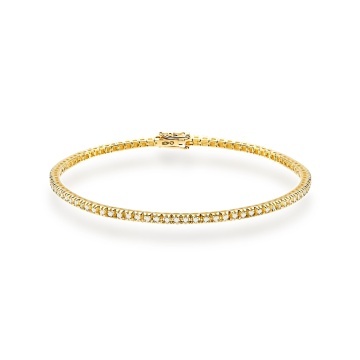 Bratara Aur 14K cu Diamante de Laborator 0.51 ct