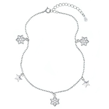 Bratara Moonlight Sparkle din Argint 925 pentru picior