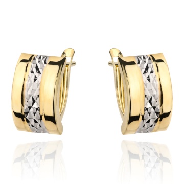 Cercei Aur 14k cu Model Ajurat