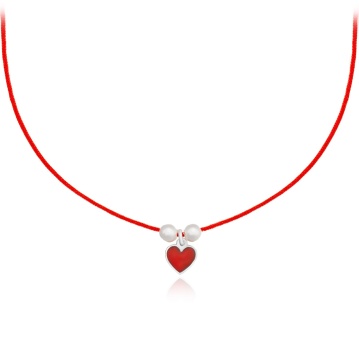 Choker pentru copii - Inimă din Argint 925