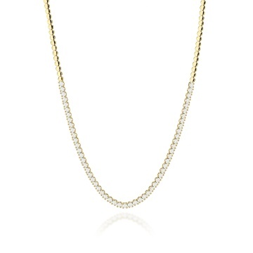 Colier Aur 14K cu Diamante Naturale