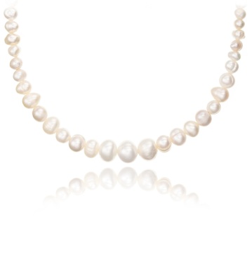 Colier Descending Pearls cu Perle de cultura