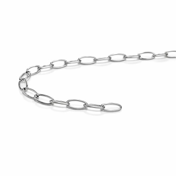 Lanț pentru brățară permanentă - Rolo oval Argint 925
