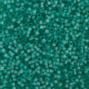 Miyuki Delica Aqua Green Silverlined 5gr 11/0