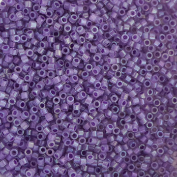 Miyuki Delica Purple Lined Opal AB 5gr 11/0