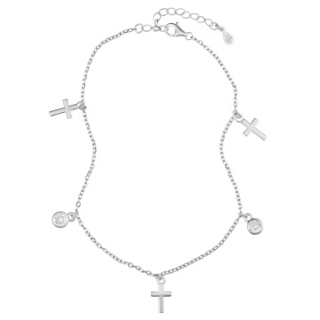 Bratara Silver Charm din Argint 925 pentru picior