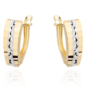 Cercei Aur 14k cu Model Ajurat