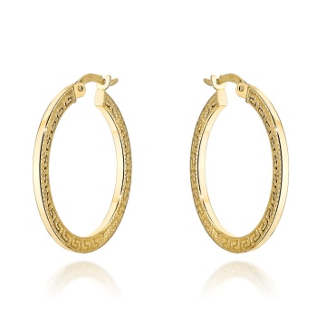 Cercei Aur 14k cu Model Grecesc