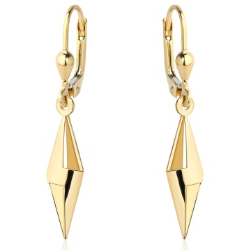Cercei Aur 14k cu Model Neted