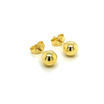 Cercei Bilă 6mm Aur 14K