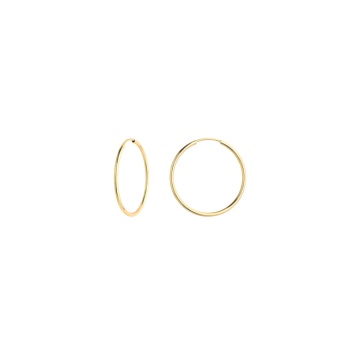 Cercei Creole Aur 14k, 1.7 cm