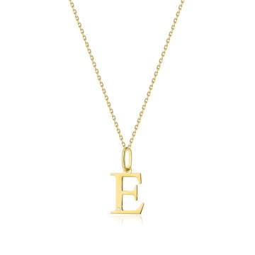 Colier Aur 14K cu Diamant Natural 0.01 ct