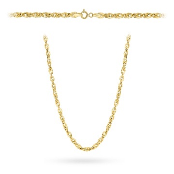 Colier Aur 14K Sclipitor - Model Irydia Lat