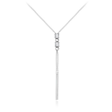 Colier Elysian din argint 925 cu cristale